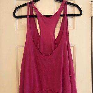 pink FP tank top